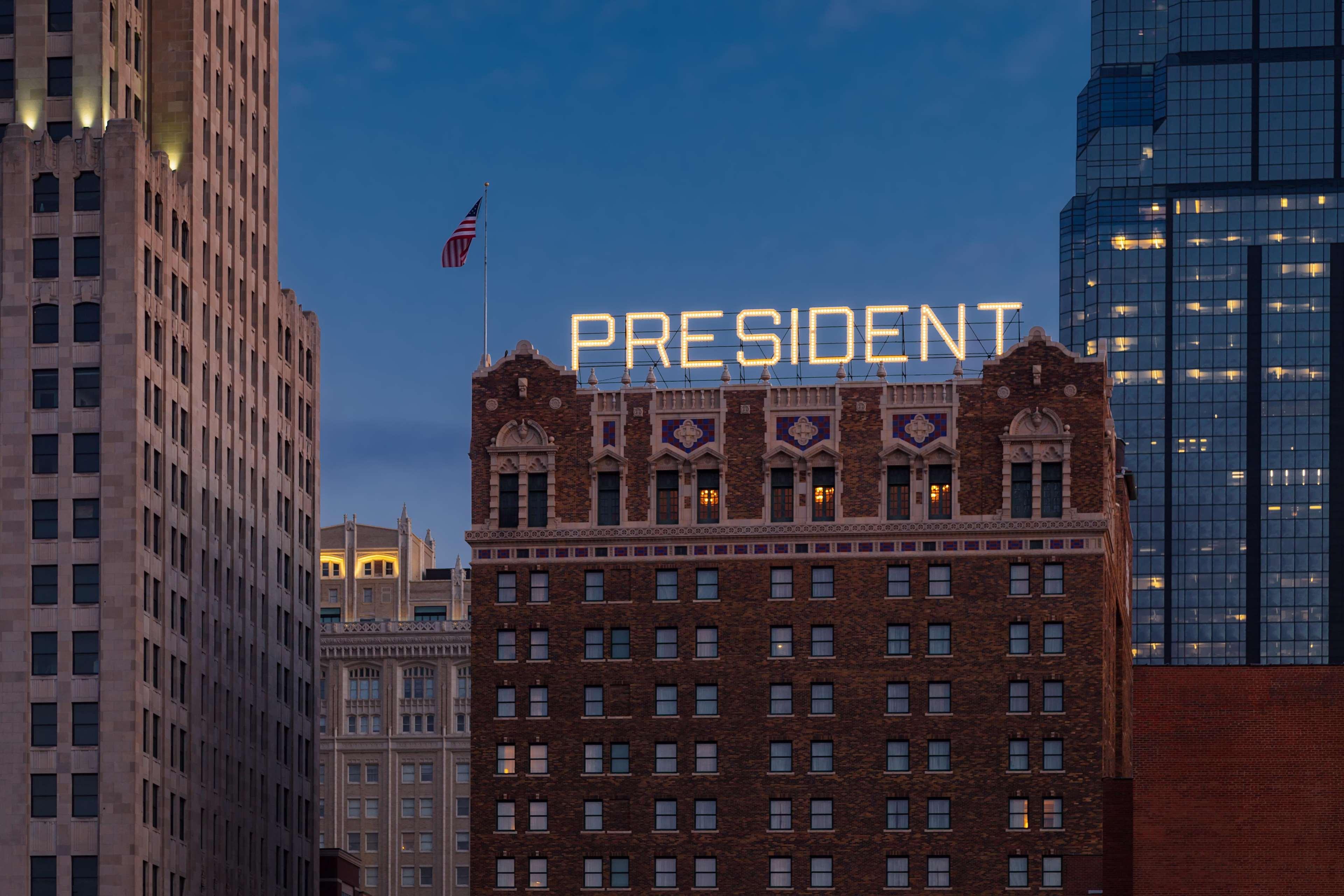 Hilton President Kansas City Exterior foto